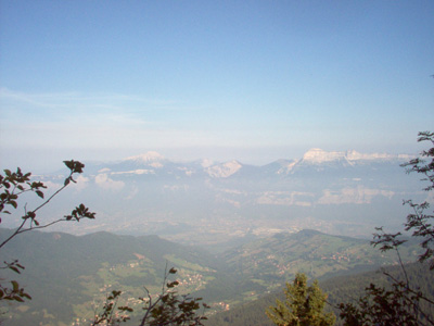 Vue Vercors et Chartreuse