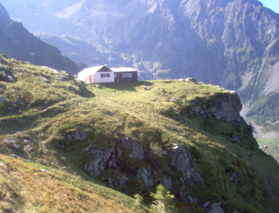 Refuge sous le Lac Blanc